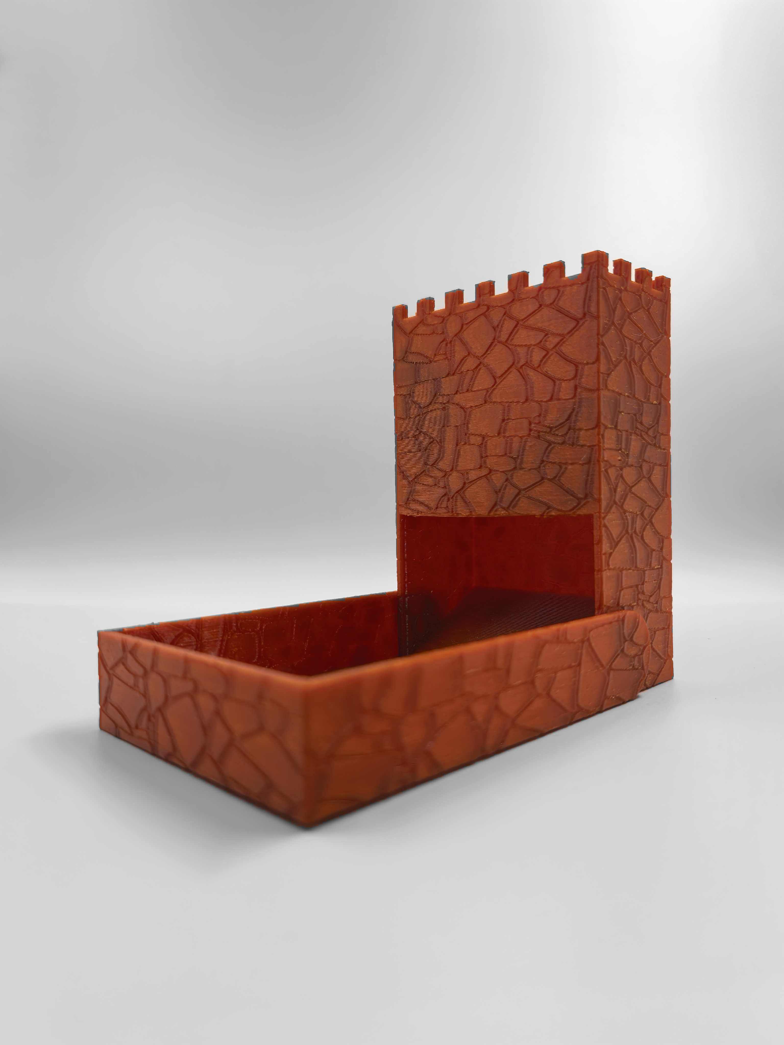 Dice Tower Wooden - Torre per Dadi Pieghevole, Accessorio Multifunzionale