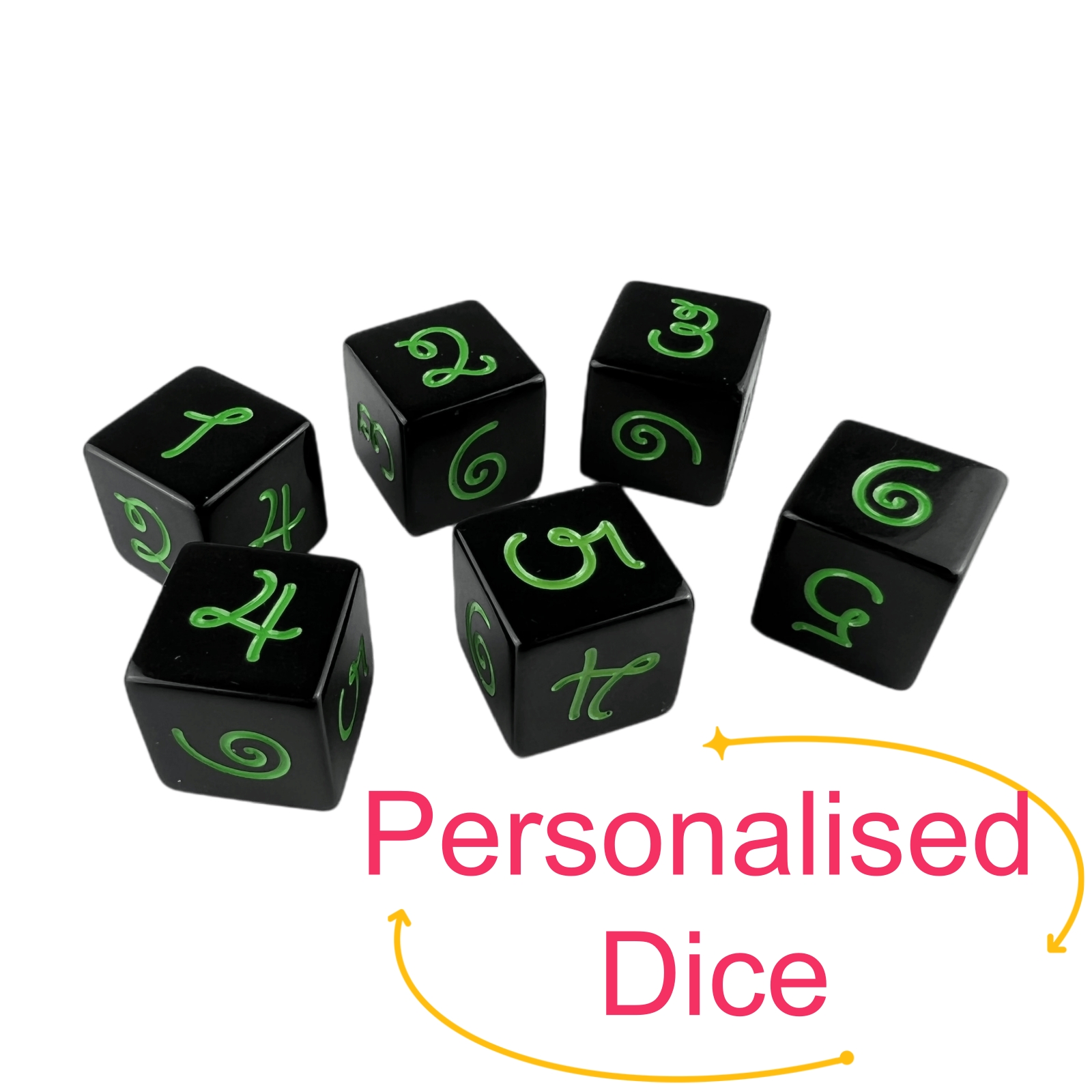 Board Game Logo - Dadi Personalizzati - Personalizza i Dadi