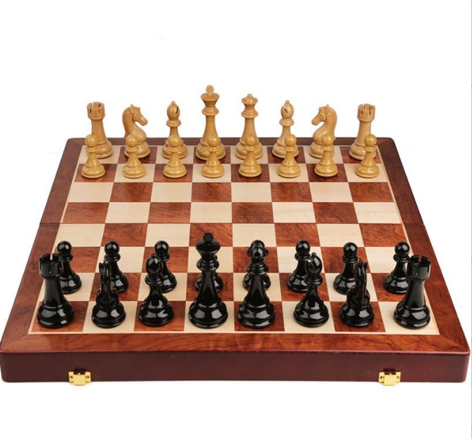 Board Game Logo - Scacchiera in legno 3 in 1