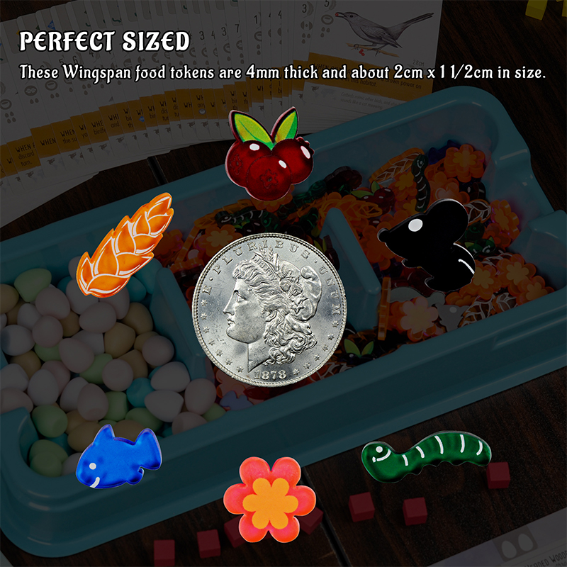 Gettoni per risorse alimentari - Board Game Wingspan recensione e prezzo
