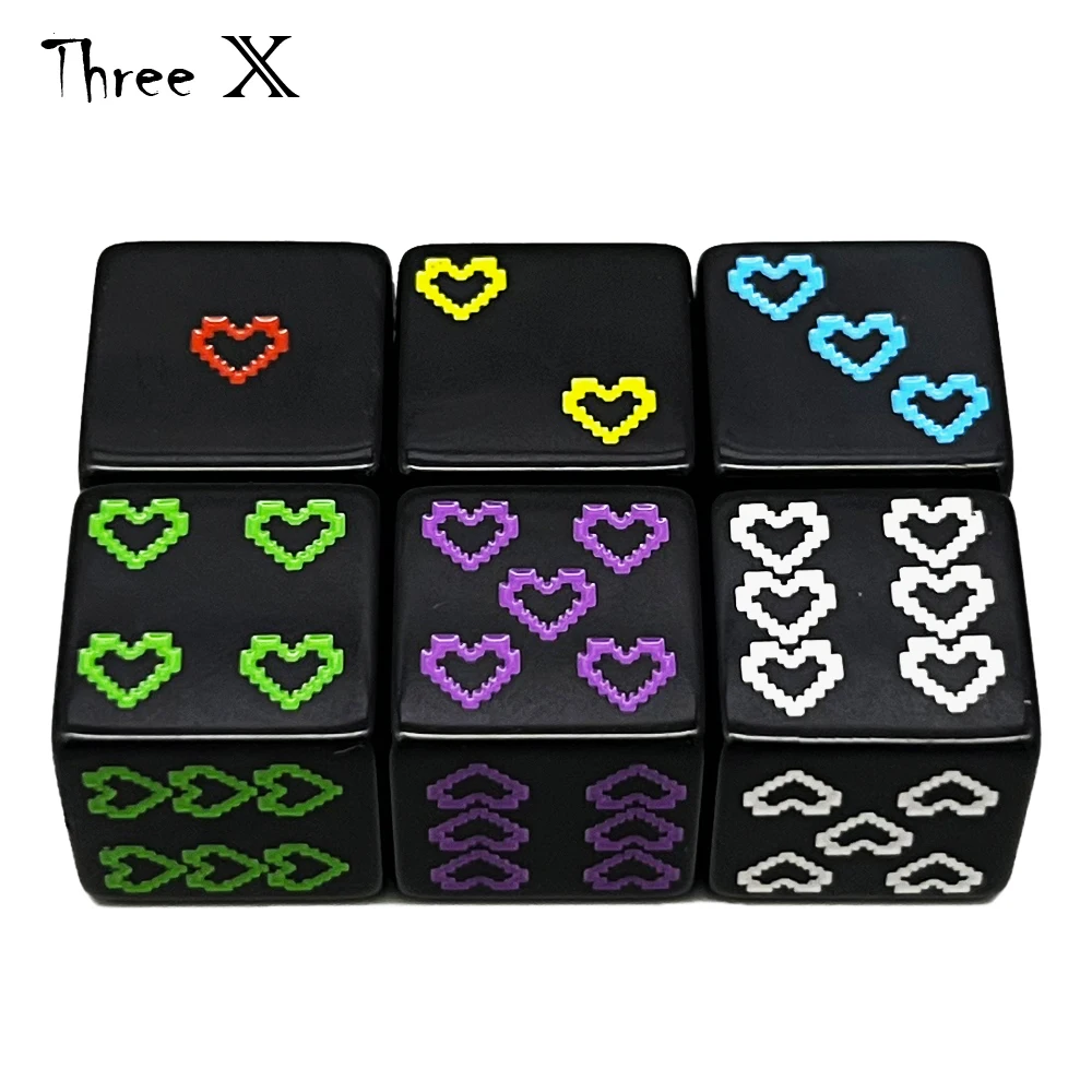 Set di 6 Dadi Digitali da 18mm - Board Game Logo recensione e prezzo
