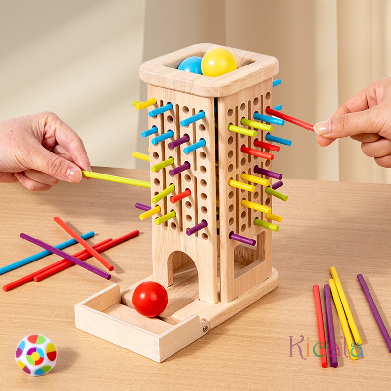 Gioco Montessori Giocattolo a  - Dice Tower Wooden recensione e prezzo