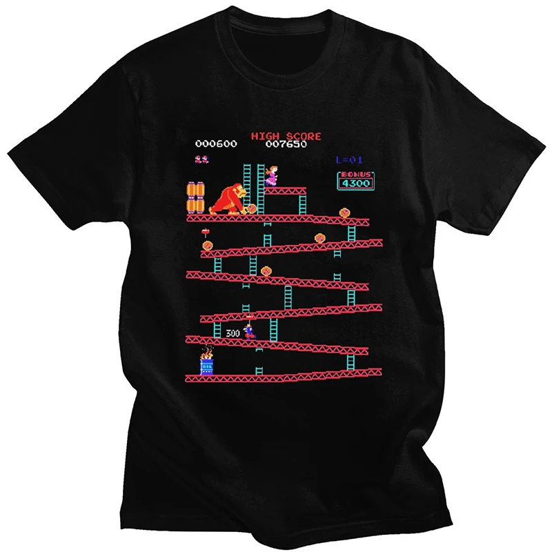 Divertente Donkey Kong T Shirt - Board Game Vintage recensione e prezzo