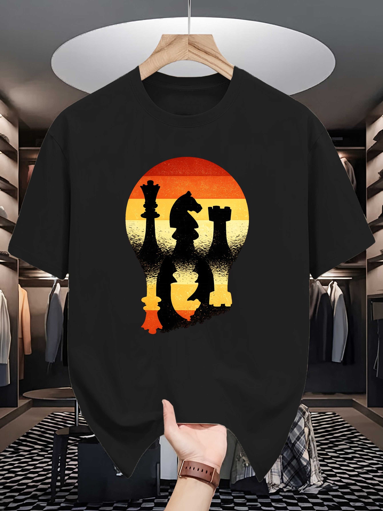T-shirt da uomo girocollo con  - Board Game Vintage recensione e prezzo