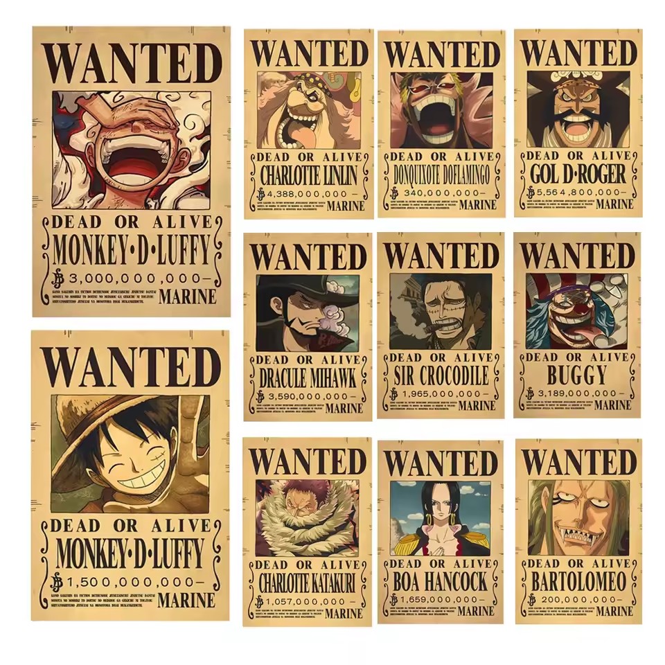 Poster Anime One Piece con Bor - Board Game Vintage recensione e prezzo