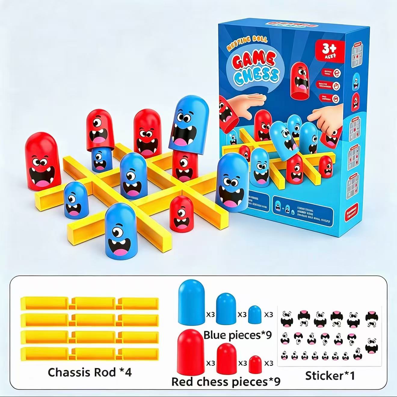 Gioco da Tavolo Tic-Tac-Toe co - Board Game For 6 Years Old recensione e prezzo