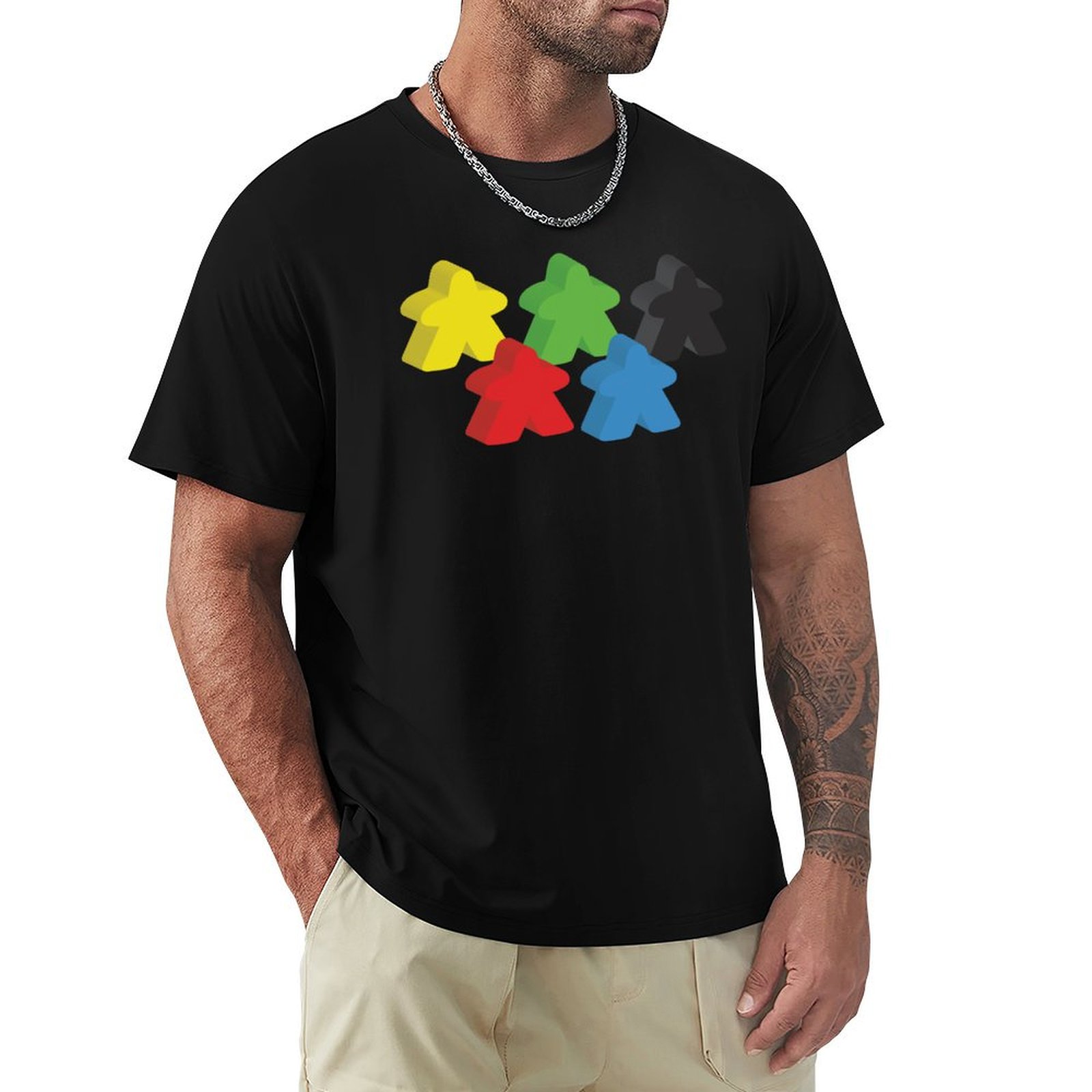 Set di 5 meeples (fiches da gi - Meeple Token Set recensione e prezzo